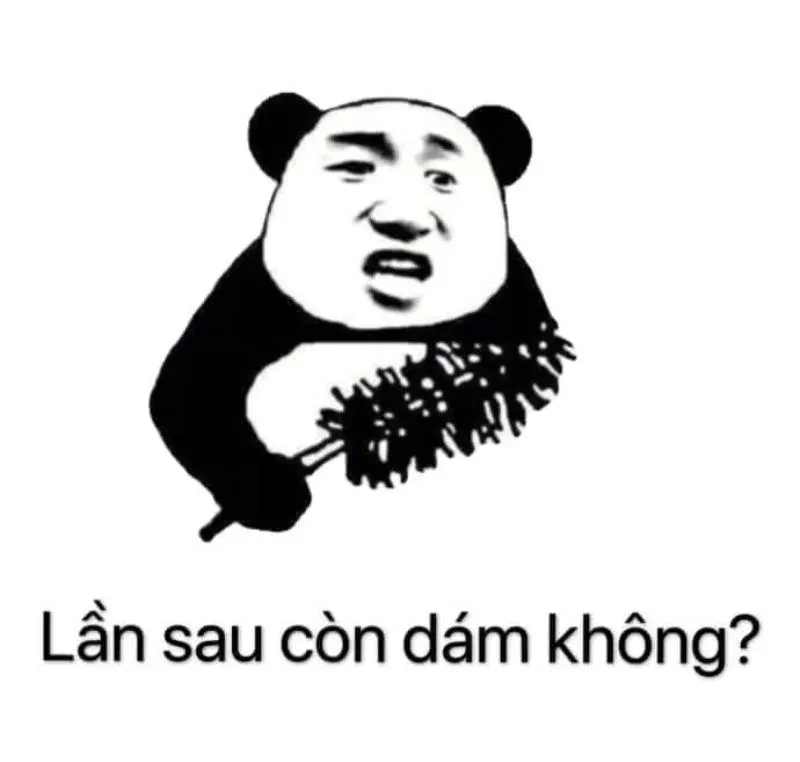 hài hước meme gấu trúc troll face 17