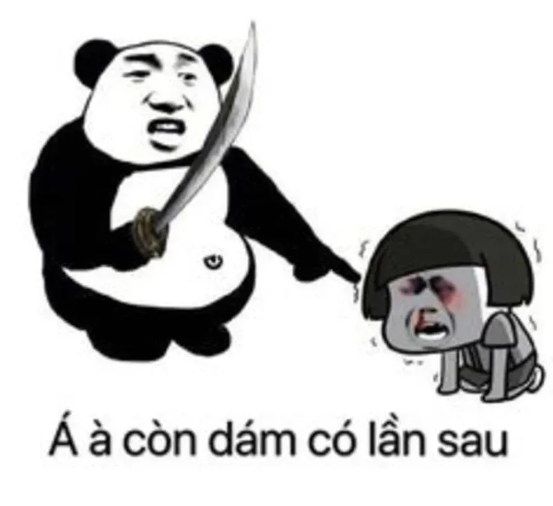 hài hước meme gấu trúc troll face 20