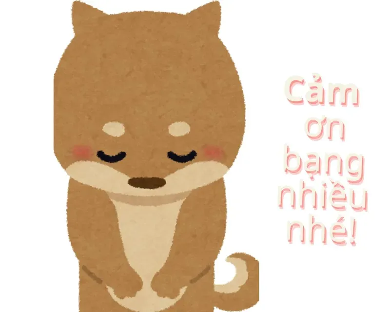 meme cảm ơn cute 28