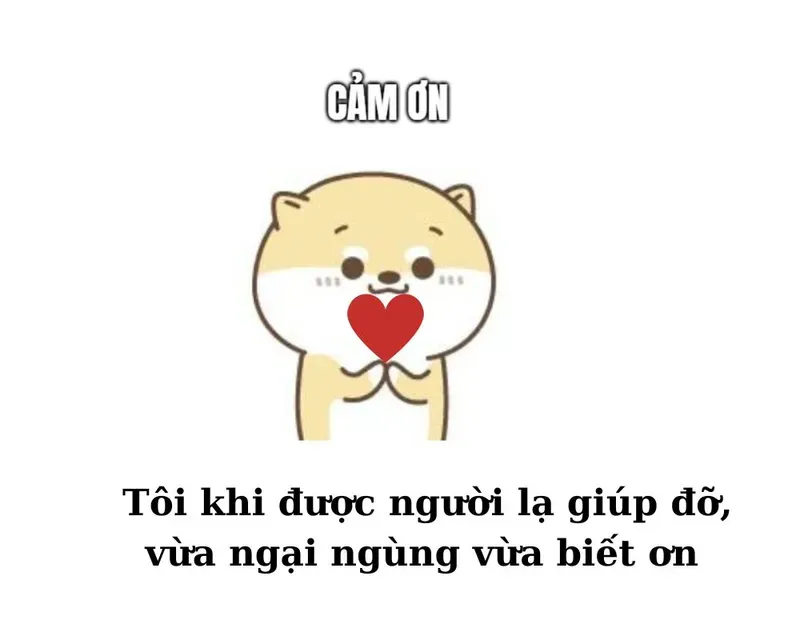 meme cảm ơn cute 29