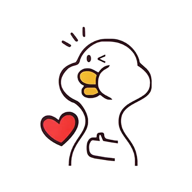 meme vịt cute weibo 36