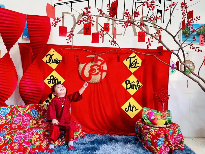 Ảnh đại diện Tết mang không khí xuân ấm áp