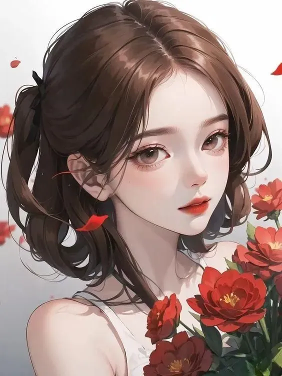 Hình ảnh avatar chibi nữ dễ thương phong cách anime