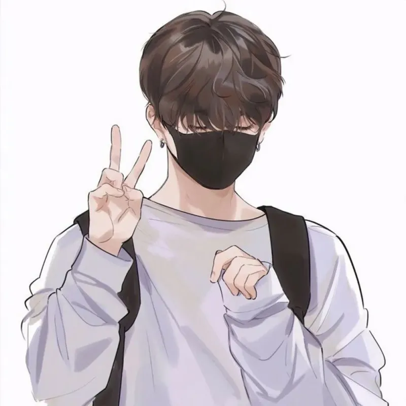 Avatar anime nam dễ thương, đầy năng lượng và tinh nghịch