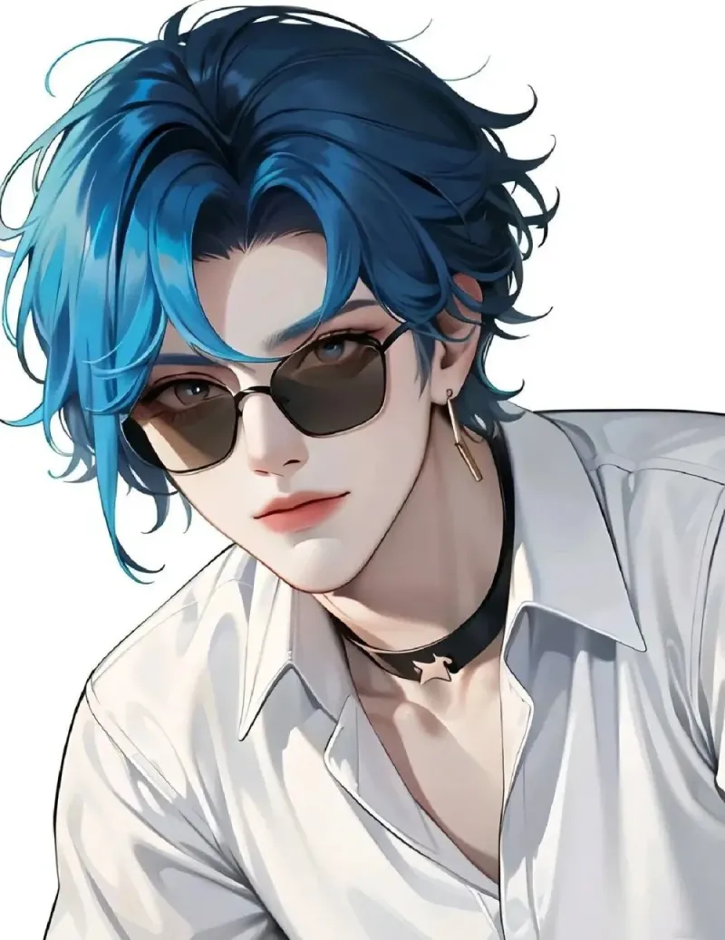 Hình ảnh anime nam cute, với gương mặt hiền lành và đáng yêu