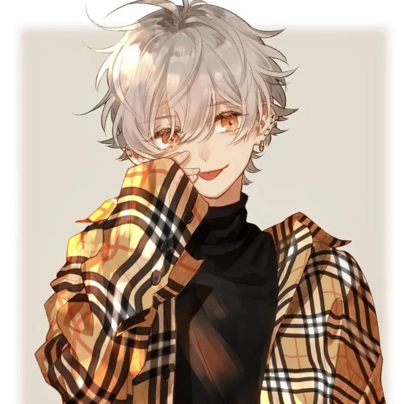 Avatar anime nam ngầu thể hiện phong cách mạnh mẽ