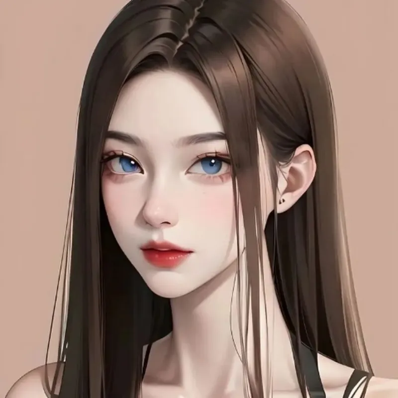 Avatar nữ anime phong cách hiện đại