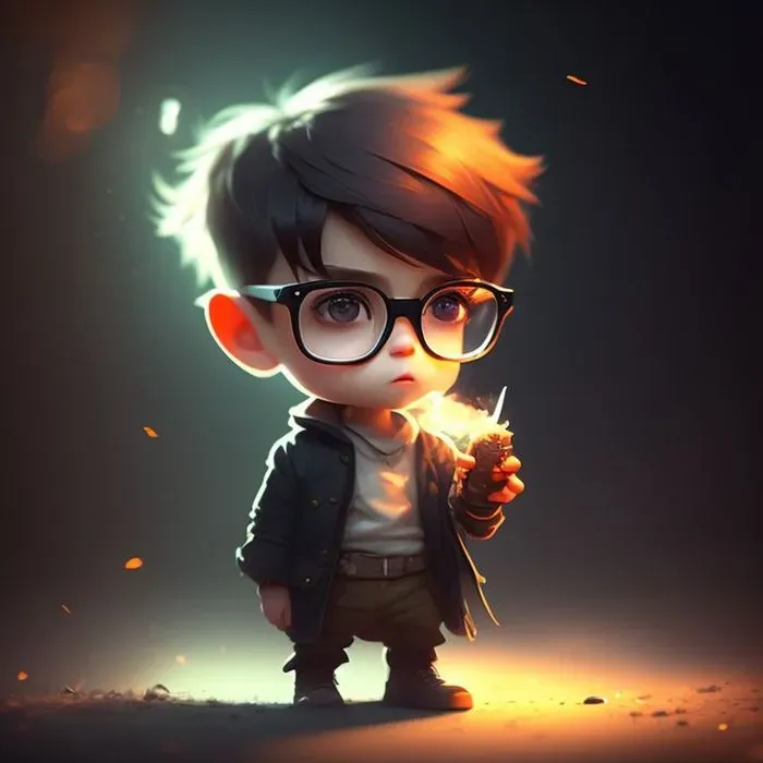 Chibi ngầu với tạo hình độc đáo