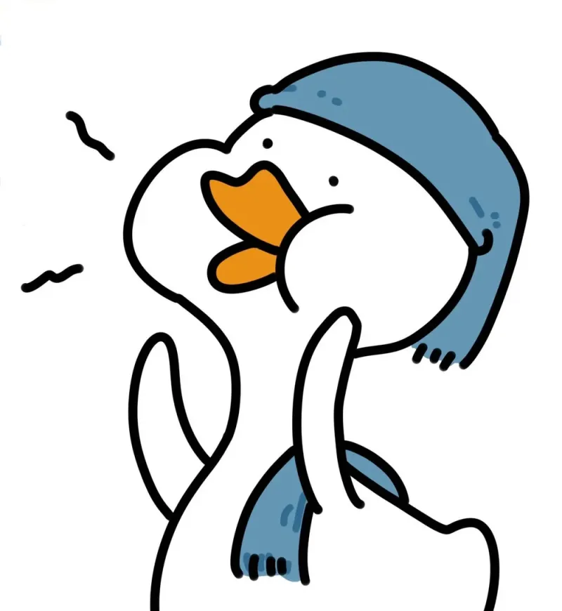 Hình ảnh avatar vịt cute đáng yêu