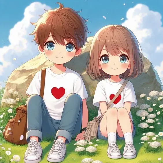 Avatar đôi đẹp cho cặp đôi lãng mạn