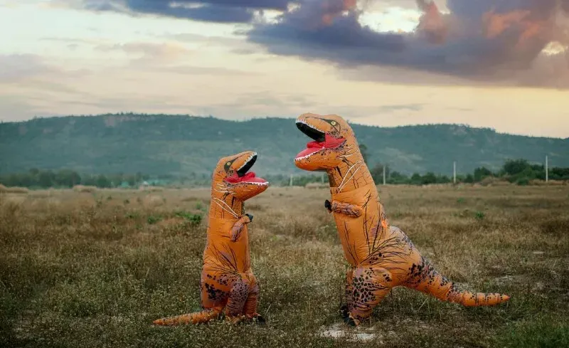 Avatar khủng long cute dễ thương cho đôi bạn thân