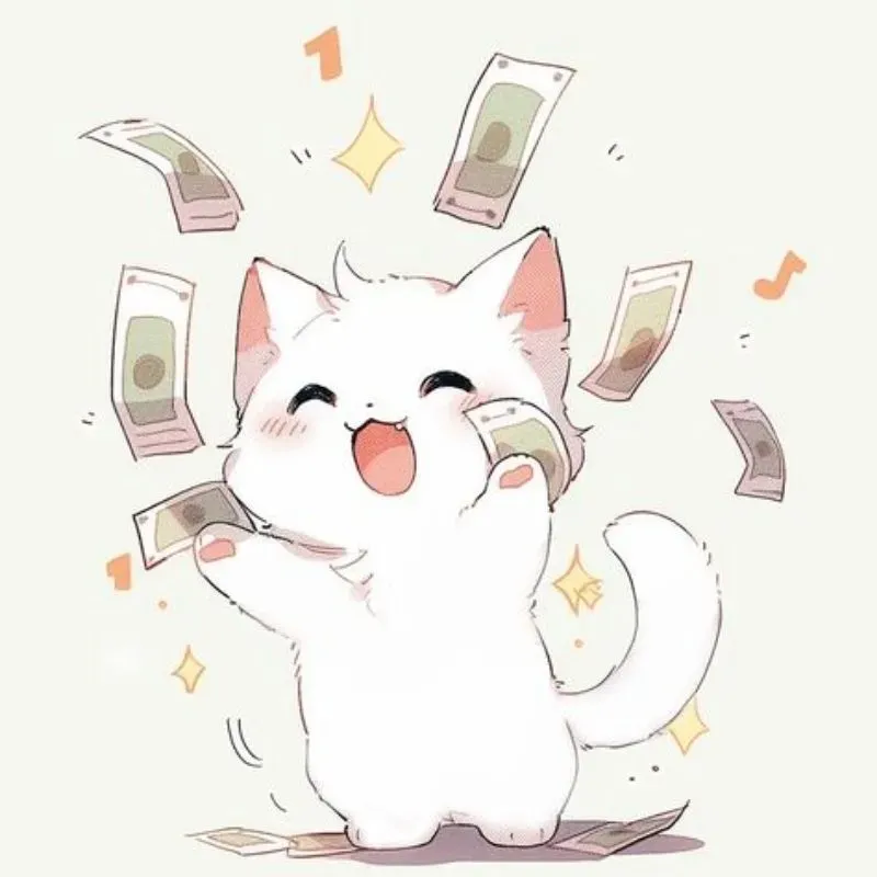 Hình ảnh mèo ngầu anime dễ thương và cá tính