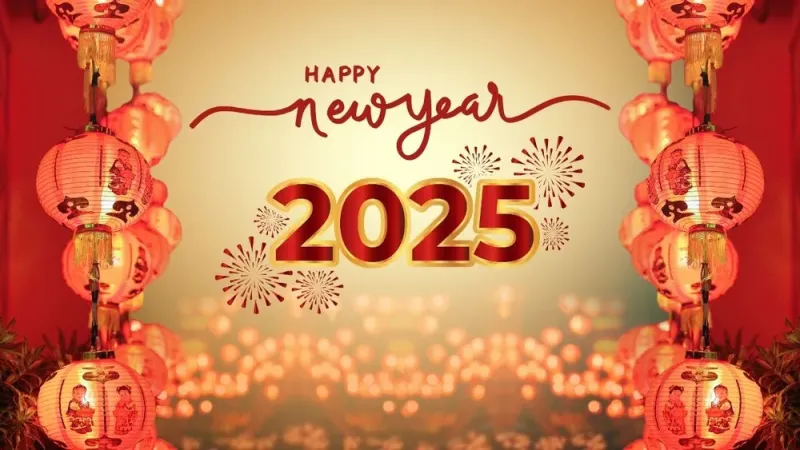 Avatar Tết Ất Tỵ rực rỡ, mang không khí xuân tươi mới