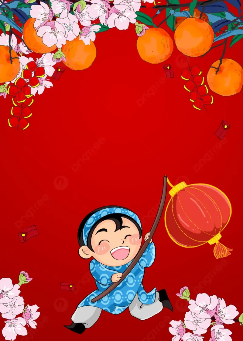 Avatar Tết Nam đơn giản, ấn tượng cho trang cá nhân