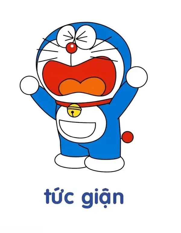 Doraemon meme face hot trend mạng xã hội