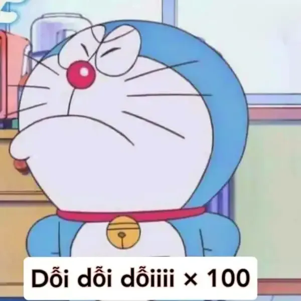 Ảnh Doraemon meme face cực chất