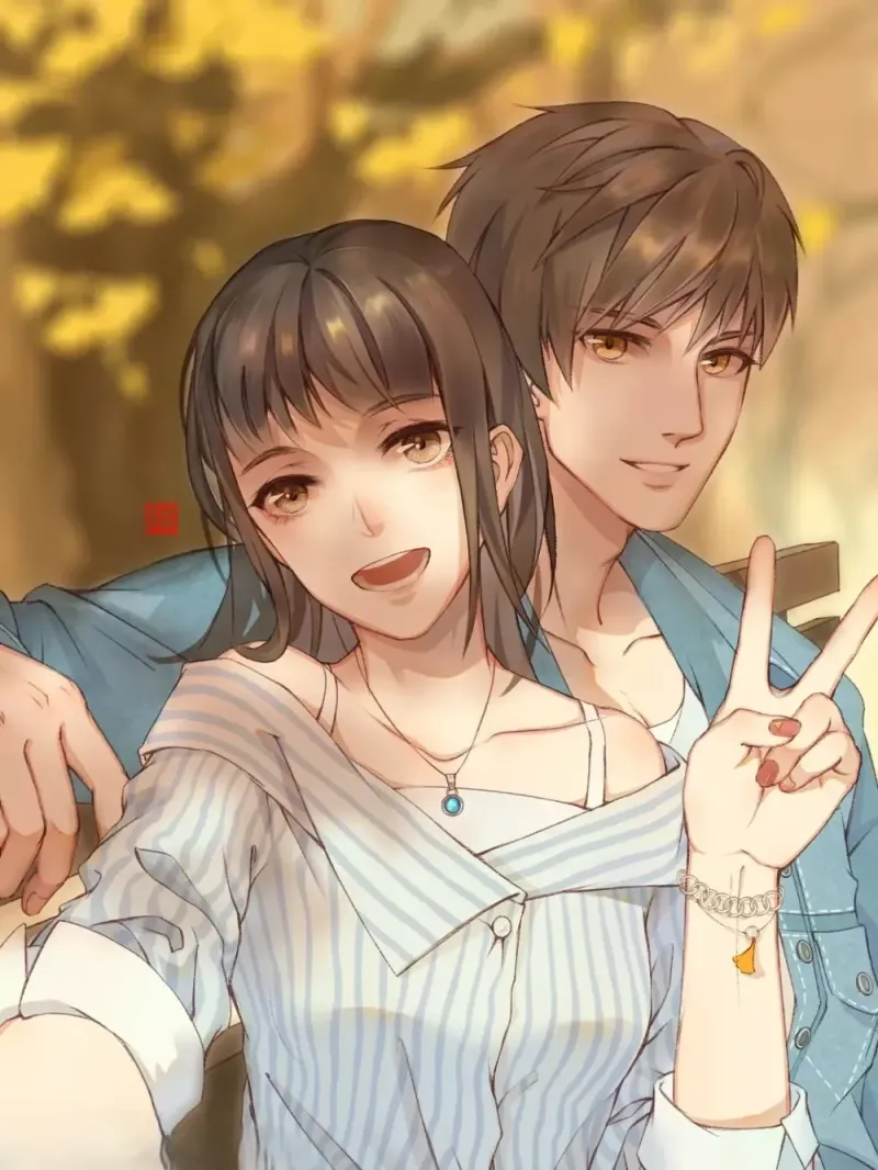 Cặp đôi anime ngầu trong trang phục thời trang đỉnh cao