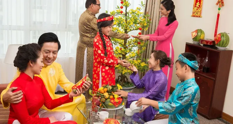 Avatar ngày Tết tươi vui, mang không khí mùa xuân