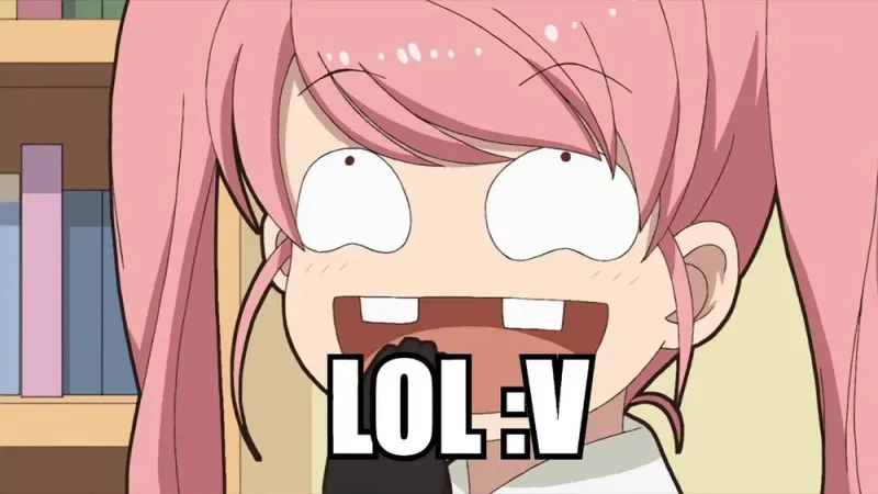 Khoảnh khắc meme face anime khó đỡ