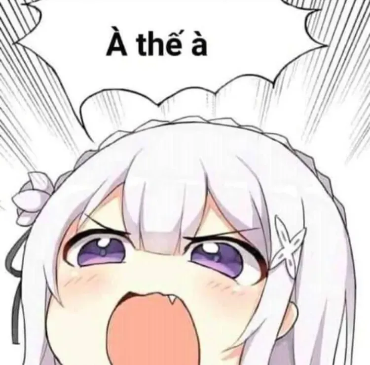 Meme face anime sáng tạo đầy thú vị