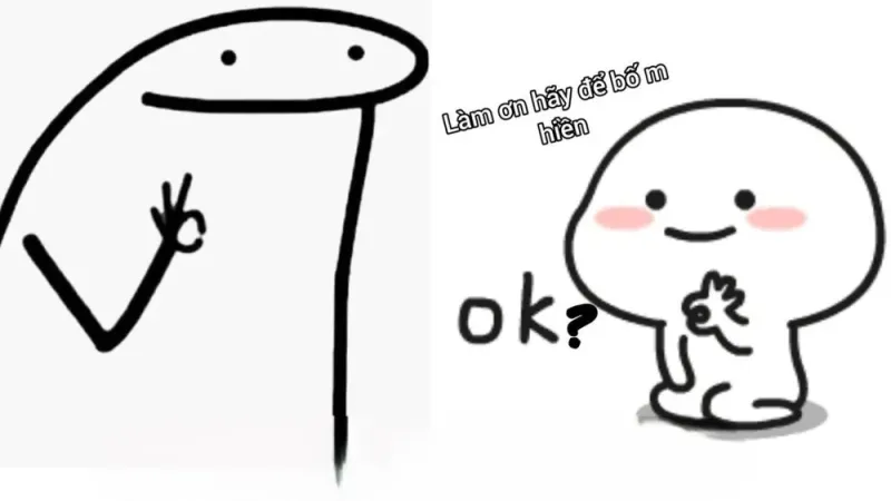 Biểu cảm hài hước meme face roblox