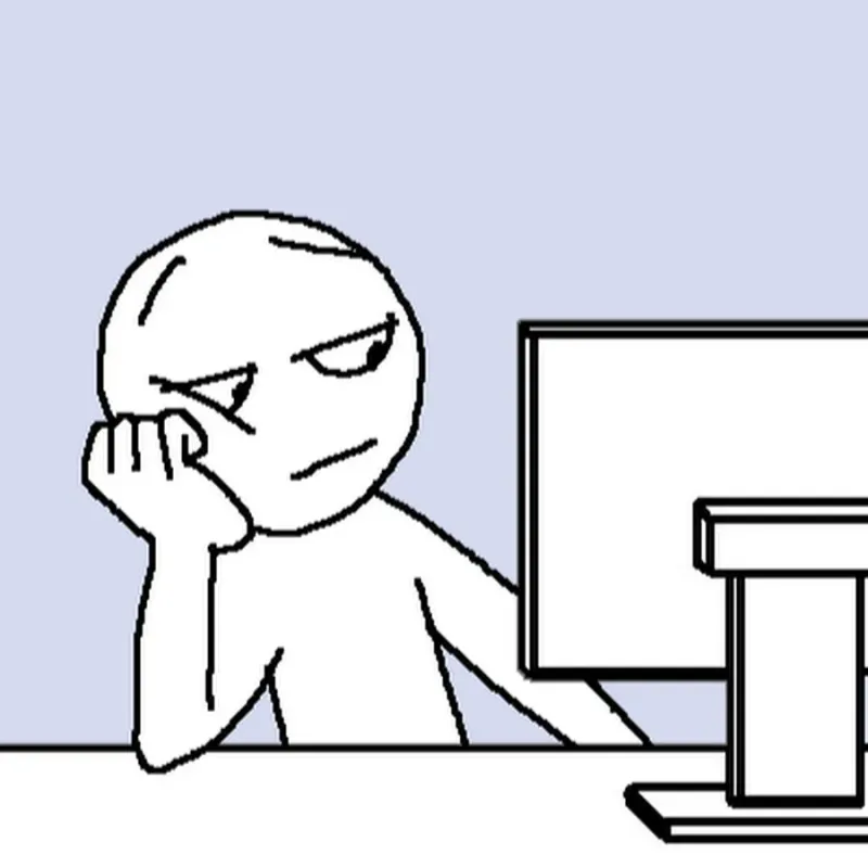 Biểu tượng meme face sad trong các tình huống buồn