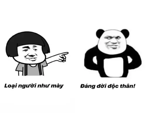 Top 100 Meme gấu trúc troll face được yêu thích nhất hiện nay